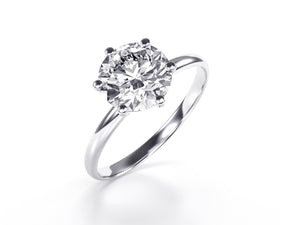 Solitaire Diamond Rings