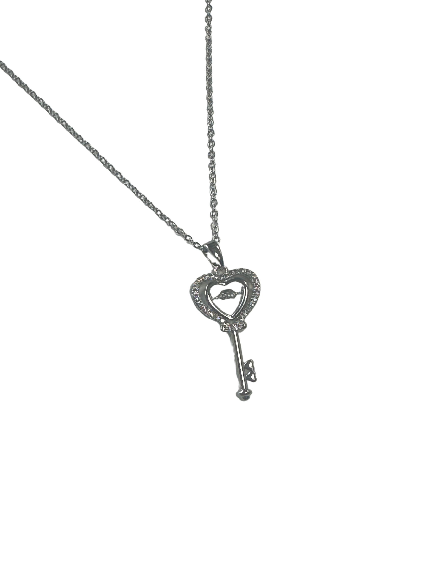 Key 2025 shaped necklace