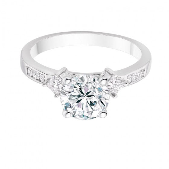 Tara 3 Tier Diamond Engagement Ring