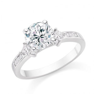 Tara 3 Tier Diamond Engagement Ring