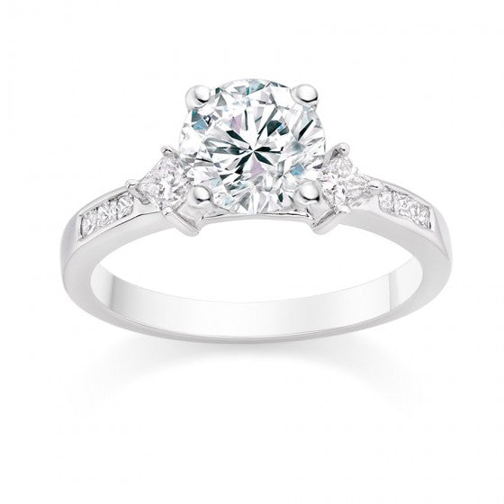 Tara 3 Tier Diamond Engagement Ring